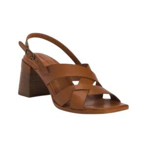 VINTAGE FOUNDRY Leather Odelle Heeled Sandals